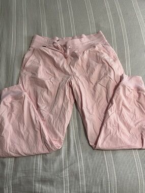 lululemon pink lightweight jogger pants